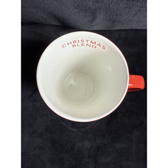 Starbucks 2014 Christmas Red Coffee Mug - Picture 2 of 5